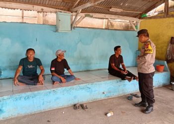 Polsek Bungursari Polres Purwakarta, Bhabinkamtibmas Beri Himbauan Kamtibmas kepada Ojek