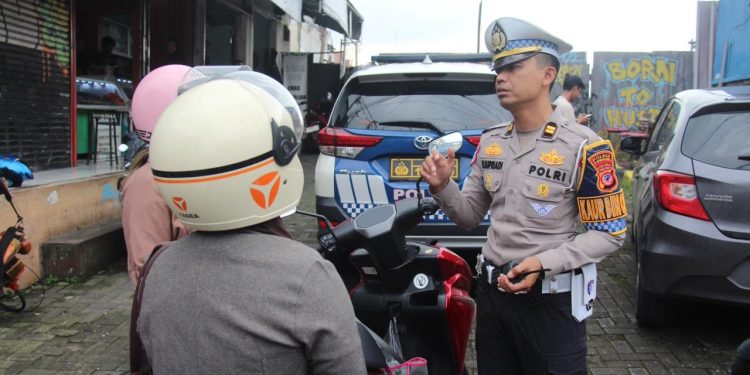 Dukung Operasi Keselamatan Lodaya 2026, Polres Purwakarta Tertibkan Knalpot Tidak Sesuai Spesifikasi