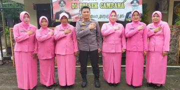 Bhayangkari Ranting Campaka Gelar Konsolidasi Jelang Kunjungan Ketua Bhayangkari Cabang Purwakarta