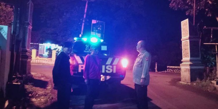 Patroli Blue Light Polsek Pasawahan Di Jalur Rawan Kriminalitas