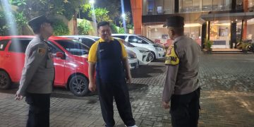 Antisipasi Kejahatan, Polsek Bungursari Polres Purwakarta Laksanakan Patroli Malam di Keramaian