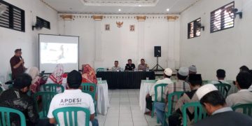 Bhabinkamtibmas Polsek Cibatu Ajak Warga Dukung Operasi Pekat Lodaya 2025 dalam Rapat Minggon