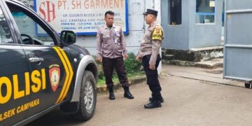 Patroli Rutin Polsek Campaka Memasuki Ramadhan 1446 H, Tingkatkan Keamanan dan Ketertiban Masyarakat