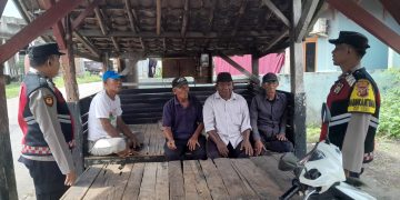 Polsek Cibatu Gelar Patroli KRYD Siang Hari Selama Ramadhan, Pastikan Kamtibmas Tetap Kondusif