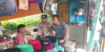 Sambang Komunitas, Bhabinkamtibmas Polsek Bungursari Polres Purwakarta Sosialisasikan Pencegahan Kejahatan