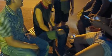 Unit Reskrim Polsek Campaka Ngawangkong bersama Warga