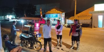 Polsek Cibatu Patroli Malam, Pastikan Situasi Aman Terkendali