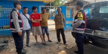Cegah Gangguan Kamtibmas, Polsek Cibatu Patroli Siang ke Titik Rawan