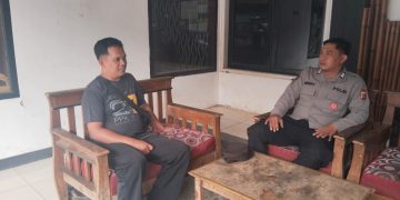 Bhabinkamtibmas Desa Nagrog Sambangi Warga, Sampaikan Pesan Kamtibmas