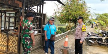 Sinergitas TNI-Polri, Bhabinkamtibmas dan Babinsa Bersama Wujudkan Kamtibmas Kondusif