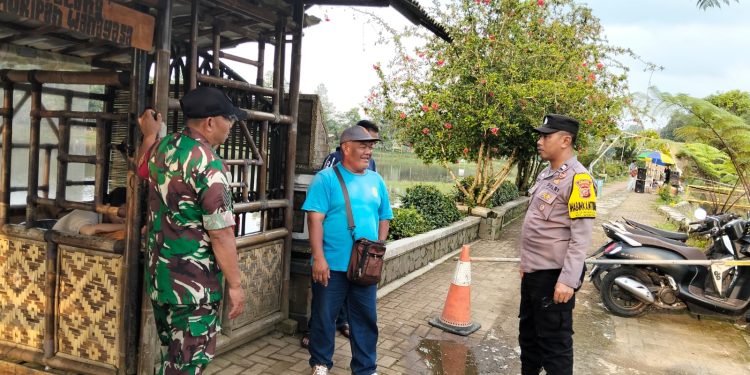 Sinergitas TNI-Polri, Bhabinkamtibmas dan Babinsa Bersama Wujudkan Kamtibmas Kondusif