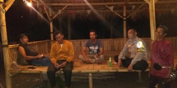 Wujudkan Harkamtibmas, TNI-Polri Kompak Sambangi Warga Desa Cipinang