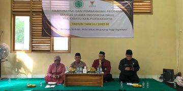 Mewakili Kapolsek Cibatu, Kanit Binmas Aiptu Pajri Hadiri Kegiatan Program MUI Kecamatan Cibatu