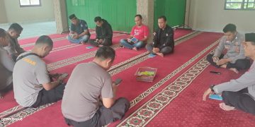 Bentuk Karakter Anggota, Polsek Plered Gelar Kegiatan Binrohtal