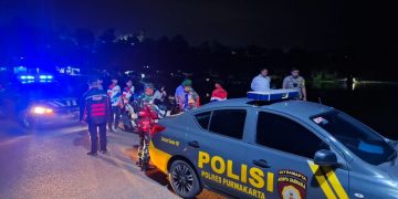 Polsek Jatiluhur Polres Purwakarta Gelar KRYD Patroli Gabungan Bersama Muspika dan TNI