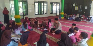 Polsek Sukatani Laksanakan Sosialisasi Kepada Remaja dan Pencegahan Penyalahgunaan Narkotika.