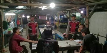 Agar Suasana Tetap Kondusif, Polsek Cibatu Patroli Keliling di Wilayah Hukumnya