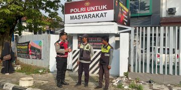 Polri Untuk Masyarakat, Sat Samapta Polres Purwakarta Lakukan Patroli Dialogis Dan Gatur Lantas