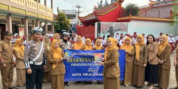 Lewat Police Goes To School, Satlantas Polres Purwakarta Edukasi Pelajar Soal Tertib Lalulintas
