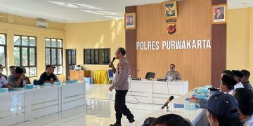 Polres Purwakarta Gelar Latkatpuan Kepada Kasatkamling