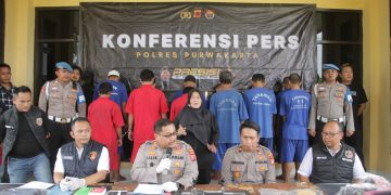 Selama Dua Pekan, Satreskrim Polres Purwakarta Ringkus 12 Pelaku Pencurian