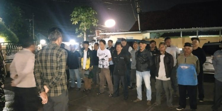 Dukung Program Pemerintah, Polsek Purwakarta Kota Ikut Razia Pelajar Yang Melanggar Jam Malam