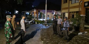 Sinergitas TNI-Polri dan Linmas, Patroli Jam Malam Pelajar Dilakukan di Wilayah Bungursari