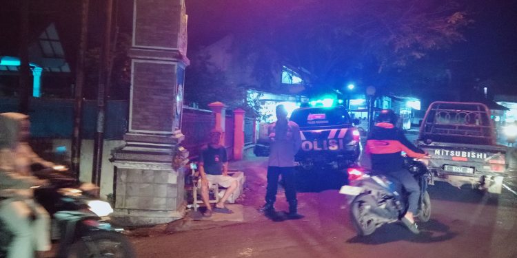 Patroli Blue Light Polsek Pasawahan Di Jalur Rawan Kriminalitas