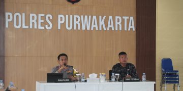 Polres Purwakarta Gelar Kegiatan Rapat Koordinasi Persiapan Masa Tanam 3 di LBS
