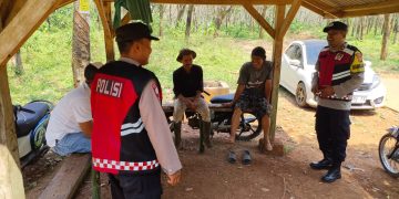 Turun Langsung ke Masyarakat, Polisi Sampaikan Pesan Kamtibmas