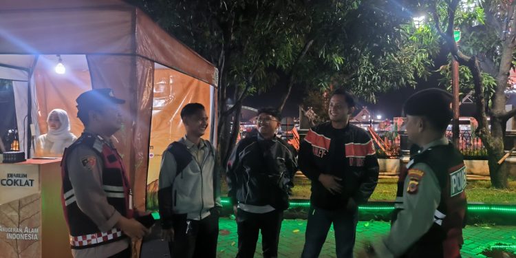 Polsek Plered Gelar Patroli KRYD, Antisipasi Kejahatan Malam