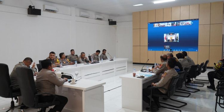 Polres Purwakarta Ikuti Anev SPMB SMA Kemala Taruna Bhayangkara