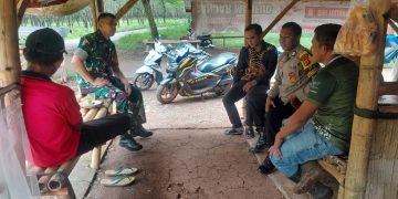 Bhabinkamtibmas dan Babinsa Desa Cipancur Jalin Sinergitas Dalam Kegiatan Sambang Warga