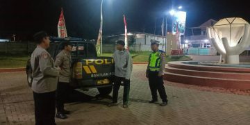 Patroli Malam Polsek Bungursari Sambangi Satpam, Jaga Keamanan Lingkungan Menjelang Tahun Baru 2026