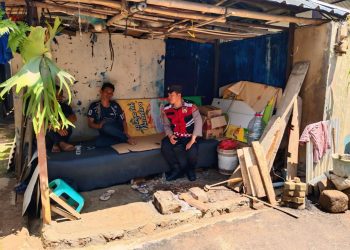 Jaga Kondusifitas, Unit Patroli Polsek Purwakarta Kota Gencarkan Patroli Dialogis