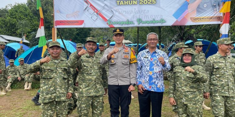 Hadiri Penutupan Retreat APDESI 2025, Polres Purwakarta Dukung Peningkatan Kapasitas Aparatur Desa