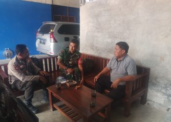 Sinergitas TNI & Polri Desa Mekarjaya Polsek Kiarapedes Polres Purwakarta