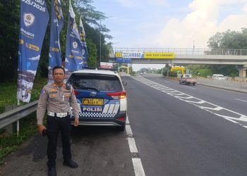 Selama Ops Lilin Lodaya 2025, Arus Lalu Lintas di Purwakarta Terpantau Lancar