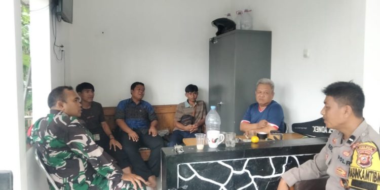 Merawat Sinergitas TNI-Polri, Polsek Plered Gelar Sambang Bersama