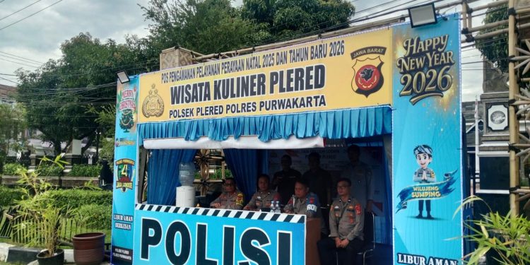 Polri Untuk Masyarakat, Polsek Plered Pastikan Keamanan Masyarakat Saat Libur Nataru