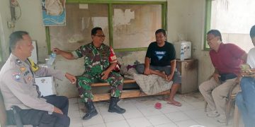 Bhabinkamtibmas Polsek Cibatu Pastikan Keamanan Warga Selama Libur Nataru