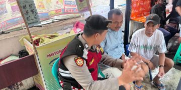 Jelang Libur Panjang, Sat Samapta Polres Purwakarta Lakukan Patroli Ke Pemungkiman