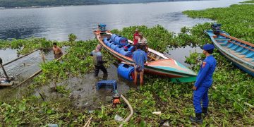 Patroli Perairan, Sat Poliarud Polres Purwakarta Deteksi Dini Aksi Kriminal