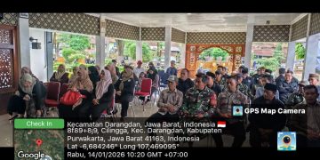 Bhabinkamtibmas Desa Cilingga Hadiri Musrenbangdes TA 2026