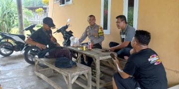 Sinergitas Polsek Cibatu dan Pemerintah Desa Karyamekar dalam Menjaga Kamtibmas