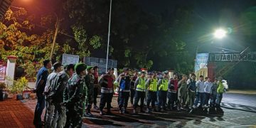 Sinergitas TNI-Polri dan Forkopimcam, Polsek Cibatu Gelar Apel Pengamanan Tahun Baru 2026