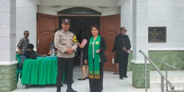 Polsek Bungursari Polres Purwakarta Laksanakan Monitoring Ibadah Minggu, Pastikan Ibadah Berjalan Aman dan Kondusif