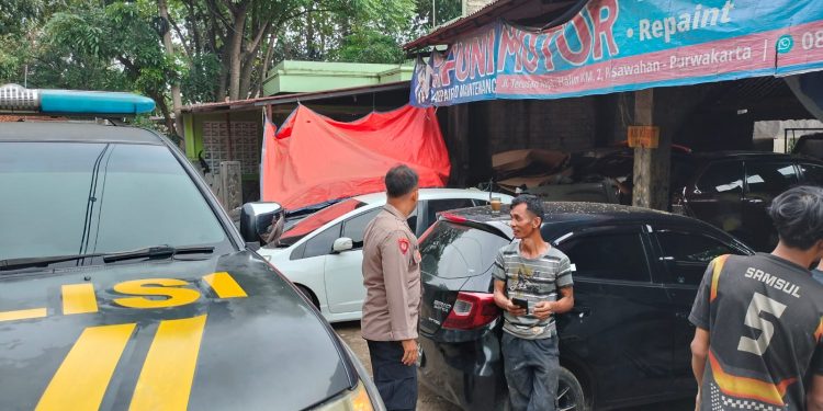 Patroli Rutin Polsek Pasawahan, Antisipasi C3 dan Premanisme di Siang Hari
