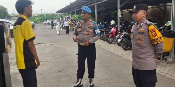 Polsek Bungursari Polres Purwakarta Laksanakan Patroli Siang ke Perbankan, Antisipasi Gangguan Kamtibmas