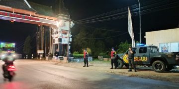Antisipasi Balap Liar dan Kriminalitas, Polsek Cibatu Gelar Patroli Malam Ramadhan